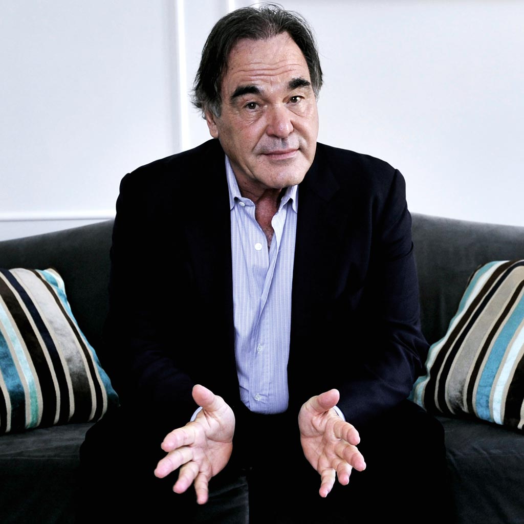 61st Zinemaldia. Festival de Cine de San Sebastian Donostia.Portraits of Oliver Stone